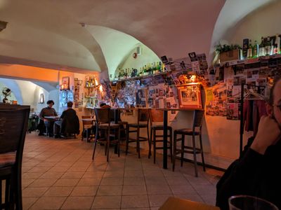 vista della sala del ristorante
